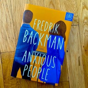Hardcover Anxious People (book of the month version).